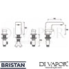 Bristan PIV 3HBF C GEN1 Spares Diagram