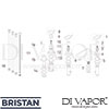 Bristan PIV 5HBSM C Mixer Spare Tech Diagram