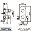 Bristan PIV-SHCVO-C Spare Parts Diagram