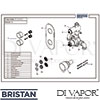 Bristan PIV SHCVO C Spare Tech Diagram