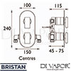 Bristan PIV2-SHCVO-C Spare Parts Diagram