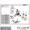 Bristan PIV2 SHCVO C Spare Tech Diagram