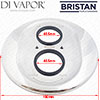 Bristan PLT 05282CHC-BL Concealing Plate