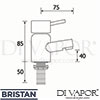 Bristan PM 1 2 E4 C Spare Diagram