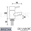 Bristan PM 1HBSM C Mixer Spare Diagram