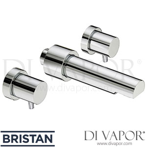 Bristan PM 3HWMBF C Prism 3 Hole Wall Mounted Bath Filler Spares