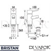 Bristan PM BAS E6 C Mixer Spare Diagram