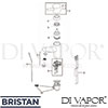 Bristan PM BAS E6 C Mixer Spare Tech Diagram