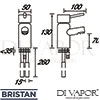 Bristan PM BASNW C Mixer Spare Diagram