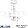 Bristan PM BASNW C Mixer Spare Tech Diagram