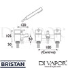 Bristan PM BSM E8 C Mixer Spare Diagram