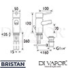 Bristan PM EBAS C Spare Diagram