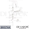 Bristan PM SABAS C Mixer Spare Tech Diagram