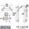 Bristan PM SHXMMCTFF C Spare Parts Diagram