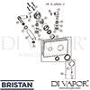 Bristan PM SLWMBAS C Mixer Spare Tech Diagram