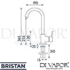 Bristan PM SNK C Mixer Spares Diagram