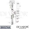 Bristan PM TBAS C Mixer Spare Tech Diagram