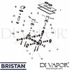Bristan PM TSHCDIV Spare Parts Diagram