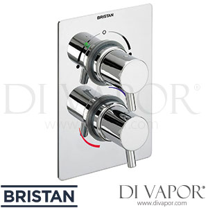 Bristan PM TSHCDIV Prism Concealed Dual Control Shower Valve with Diverter Spare Parts