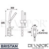 Bristan PM-VSHXAR-C Spare Parts Diagram