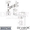 Bristan PM VSHXAR C Spare Tech Diagram