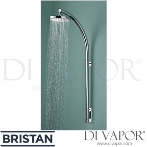 Bristan PM VSHXSP Prism Inline Vertical Shower Pole with Fixed Head Spare Parts