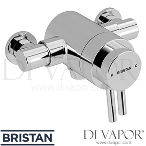 Bristan PM2 CSHXVO C Prism Exposed Dual Control Shower Valve (Bottom Outlet) Spare Parts