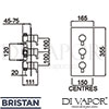 Bristan PM2-SHC3STP-C Spare Part Diagram