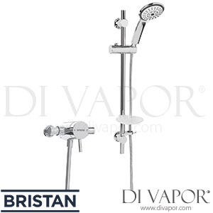 Bristan PM2 SQSHXAR C Prism Sequential Exposed Single Control Shower with Adjustable Riser Spare Parts