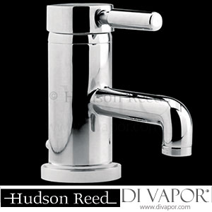 Hudson Reed Tec Single Lever Eco-Click Mono Basin Mixer Tap With Pop-Up Waste Spare Parts