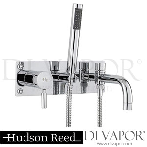 Hudson Reed Tec Single Lever Wall Mounted Bath Shower Mixer - Chrome - PN350 Spare Parts