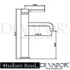 Hudson Reed Tec Mixer With Swivel Spout Dimensions