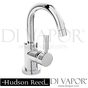 Hudson Reed Tec Single Lever Side Action Cloakroom Basin Mixer Tap inc Push Button Waste Spare Parts