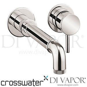 Crosswater PRI120WNUB MPRO Industrial 2 Hole Set Wall Mounted Unlacquered Brushed Brass Spare Parts
