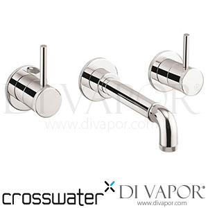 Crosswater PRI130WNUB MPRO Industrial Basin 3 Hole Wall Set Spare Parts