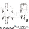 Crosswater PRI135DNM Diagram