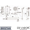 Bristan PRISM-SHWR-PK2 Spare Parts Diagram