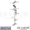 Bristan-PRISM-SHWR-PK2-Spare-Tech-Diagram