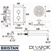 Bristan PRISM-SHWR-PK4 Spare Parts Diagram