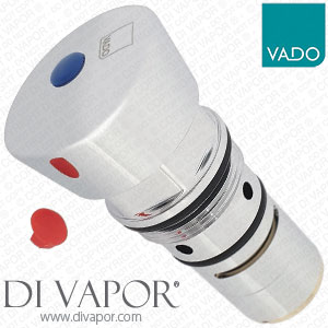 Vado PRO-167/C+H/VALVE-CP Pushtap Non-Concussive Self Timed Tap Cartridge with Handle