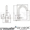 Crosswater PRO116DNV Diagram