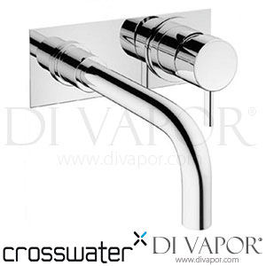 Crosswater PRO121WNC Mike Pro | MPRO Wall Mounted 2 Hole Set Basin Mixer with Back Plate Spare Parts