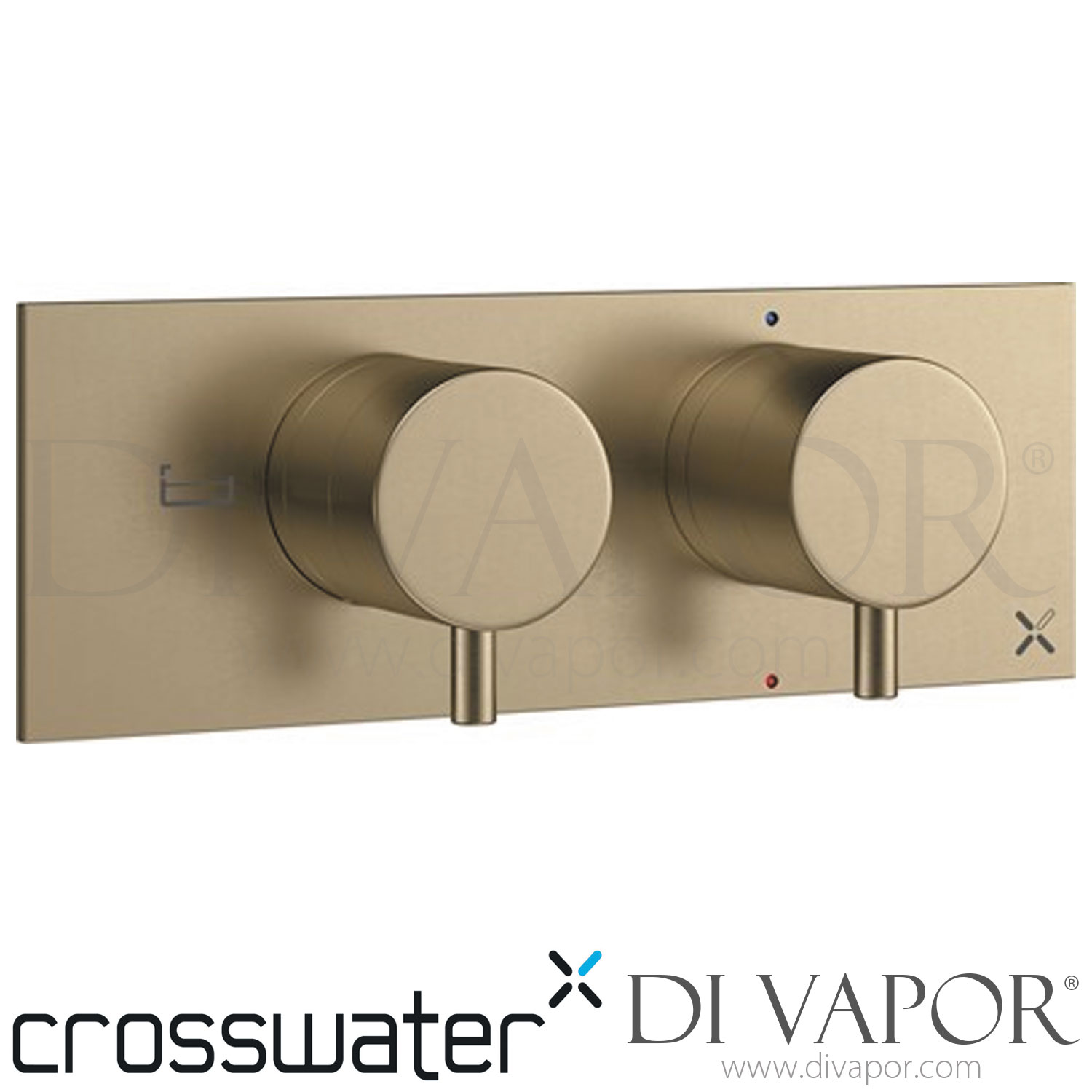 Crosswater PRO1500RV+ MPRO Thermostatic Shower Valve with 2 Way