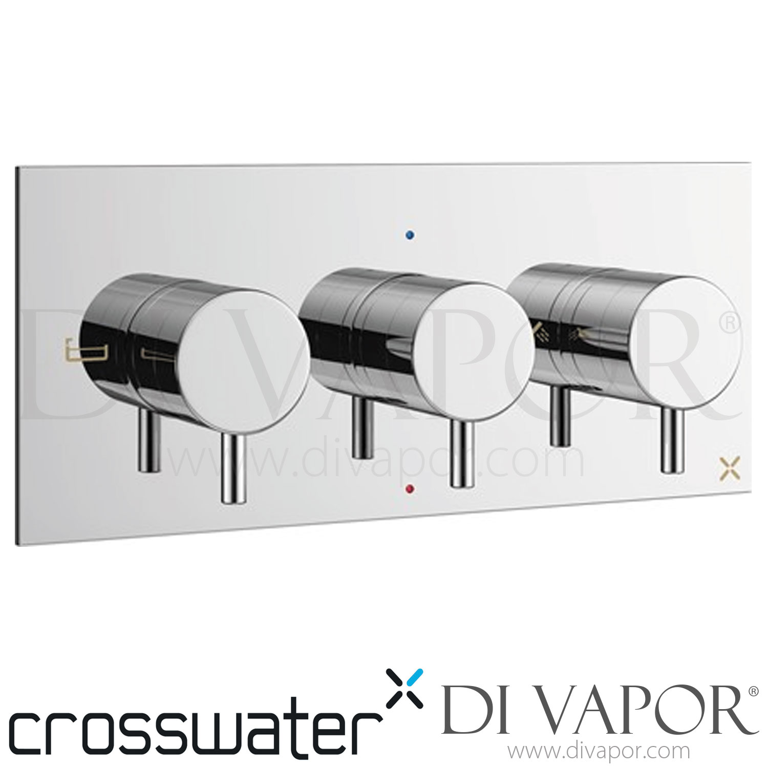 Crosswater PRO1510RC+ MPRO Thermostatic Shower Valve with 2 Way