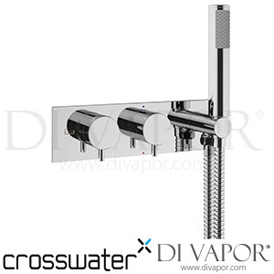 Crosswater PRO1701RF+ MPRO Thermostatic Shower Valve with 2 Way Diverter & Handset Spare Parts