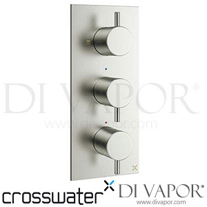 Crosswater PRO2000RV MPRO Brushed Stainless Steel Thermostatic 2 Way Diverter Shower Valve Spare Parts