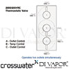 Crosswater PRO2001RV Diagram
