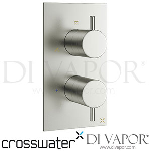Crosswater PRO2500RV MPRO Thermostatic Shower Valve with 3 Way Diverter - Brushed Stainless Steel - Spare Parts