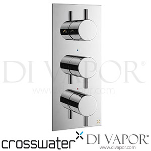 Crosswater PRO3000RC Mike Pro Thermostatic Shower Valve with 3 Way Diverter Spare Parts
