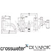 Crosswater PRO322DC Diagram